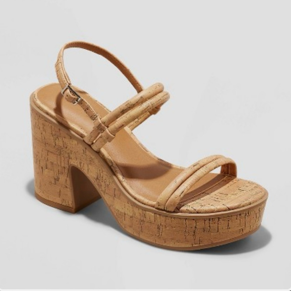 Platform Heel Sandals